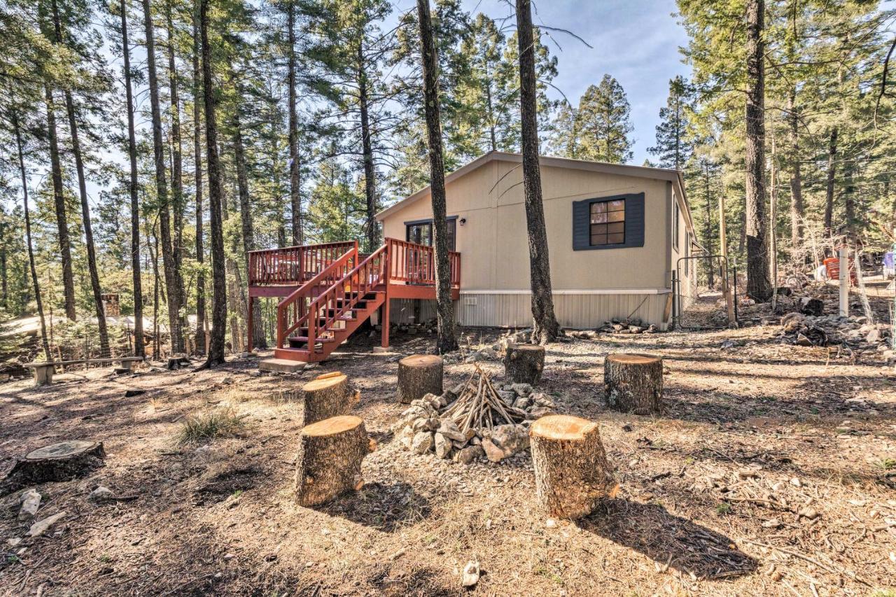 Relaxing Lincoln Forest Retreat With Wraparound Deck Клаудкрофт Екстер'єр фото